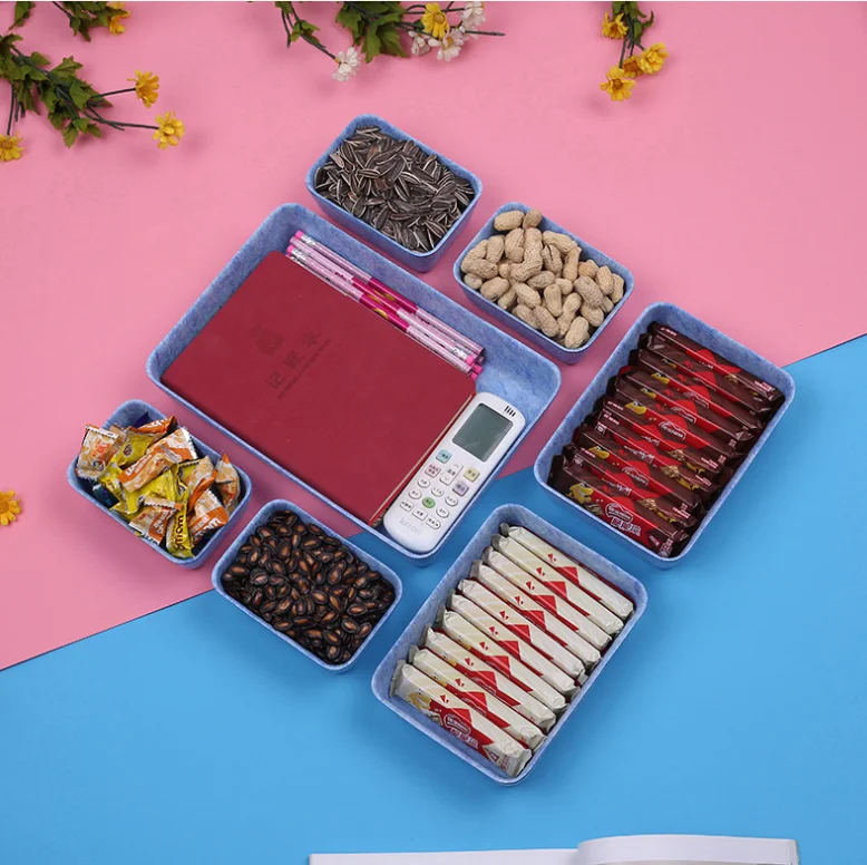 2022 High quality best polyester felt fabric storage box For home