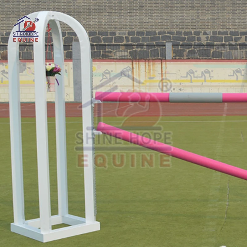 Triangular prism aluminum horse show jump wing