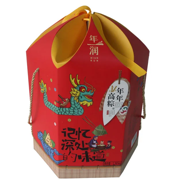 
 Китайская коробка для мгновенной пищи zongzi замечательного качества  