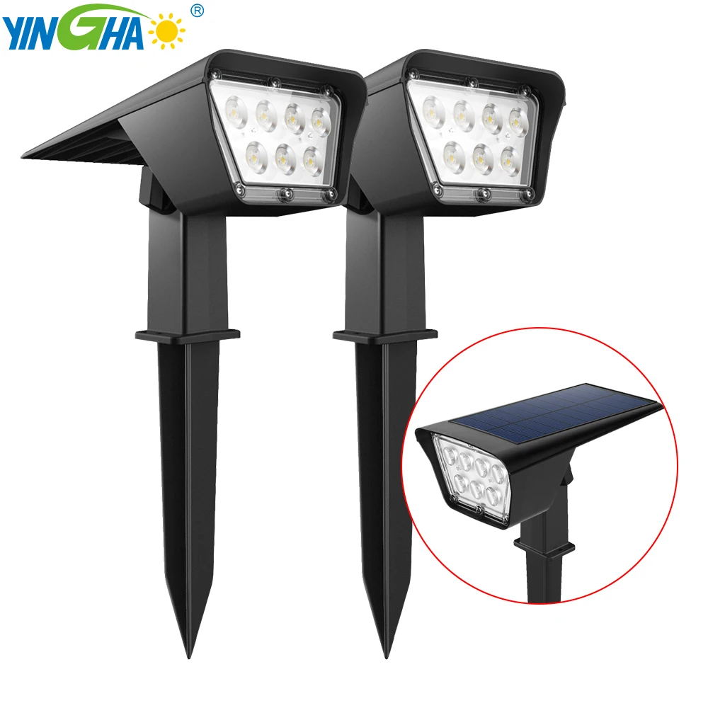 
Hight Quality Products Outdoor Waterproof LED Solar Garden Pathway Spot Lights 