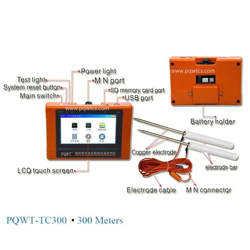 Water Detector 100m 150m 300m Ground Water Finding Machine Bore Well Drilling Automatic Water Detector