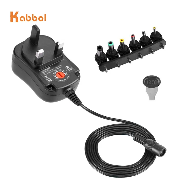 Adjustable 30W 12W Universal Power Supply 3V 4.5V 5V 6V 7.5V 9V 12V Adjustable Variable AC/DC Adapter with USB charger adapter