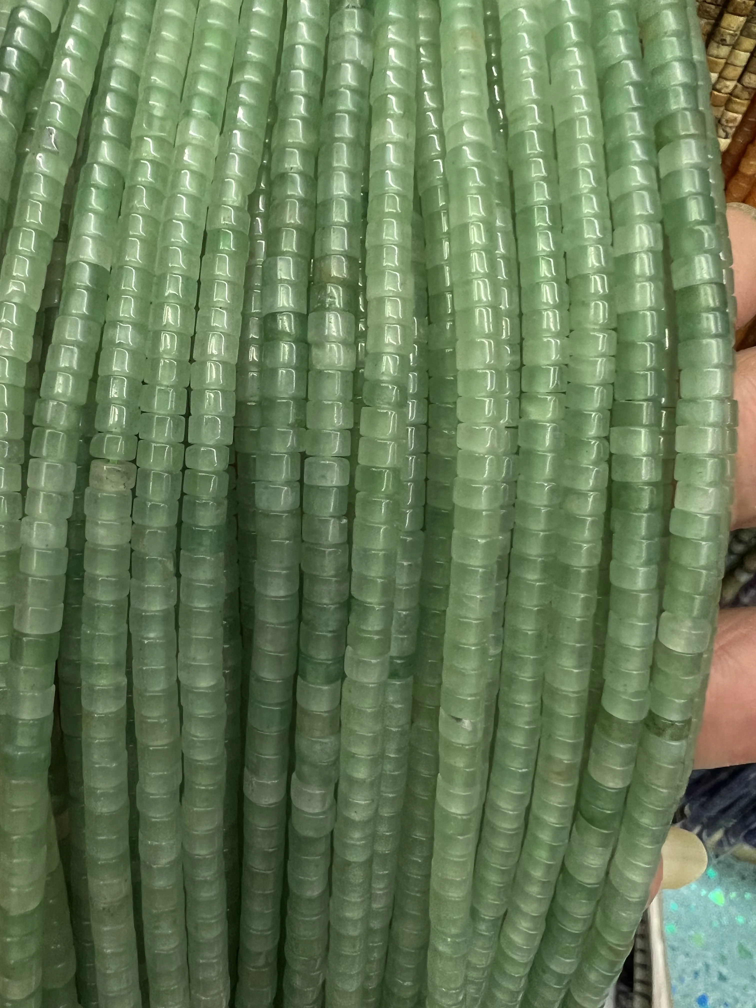 Wholesale 4mm rondelle shape natural amethyst heishi beads gemstone beads DIY For jewelry making