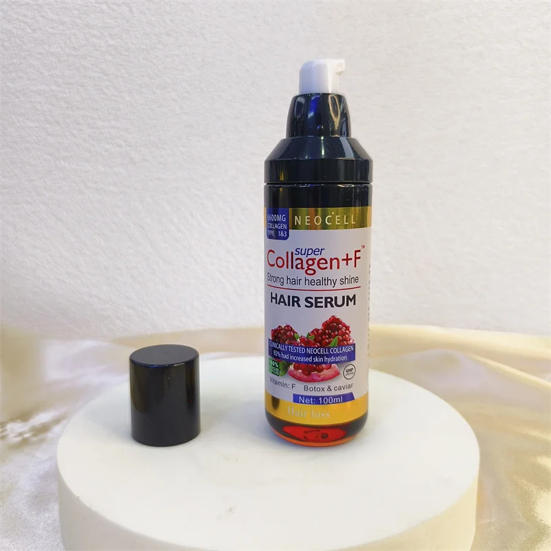 Professional Moisturizing Collagen Strong Hair Healthy Shine Hair Serum Vitamin F Repair Hair Essential Oil