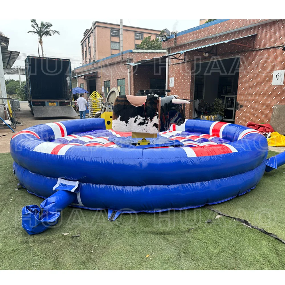 Машинка для верховой езды для детей и взрослых, механическая надувная игра в Родео, бык, лошадь, единорог, для коммерческого использования на открытом воздухе, 1 шт., CE