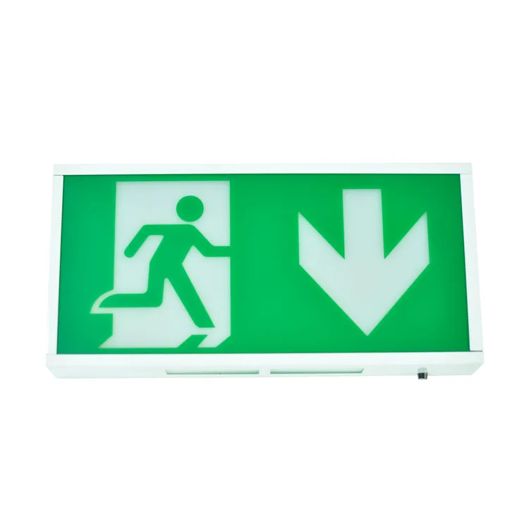 CE Listed LED building hanging emergency light osha exit signs