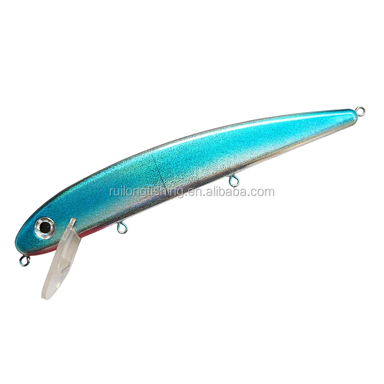 Popper lure unpainted plastic hard baits Super Jake 260mm 128g