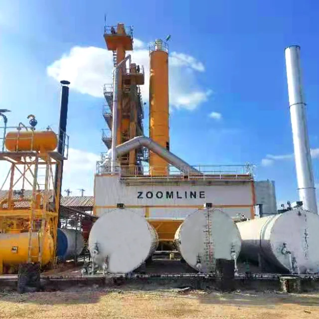 120T/H stationary asphalt mixing plants from China