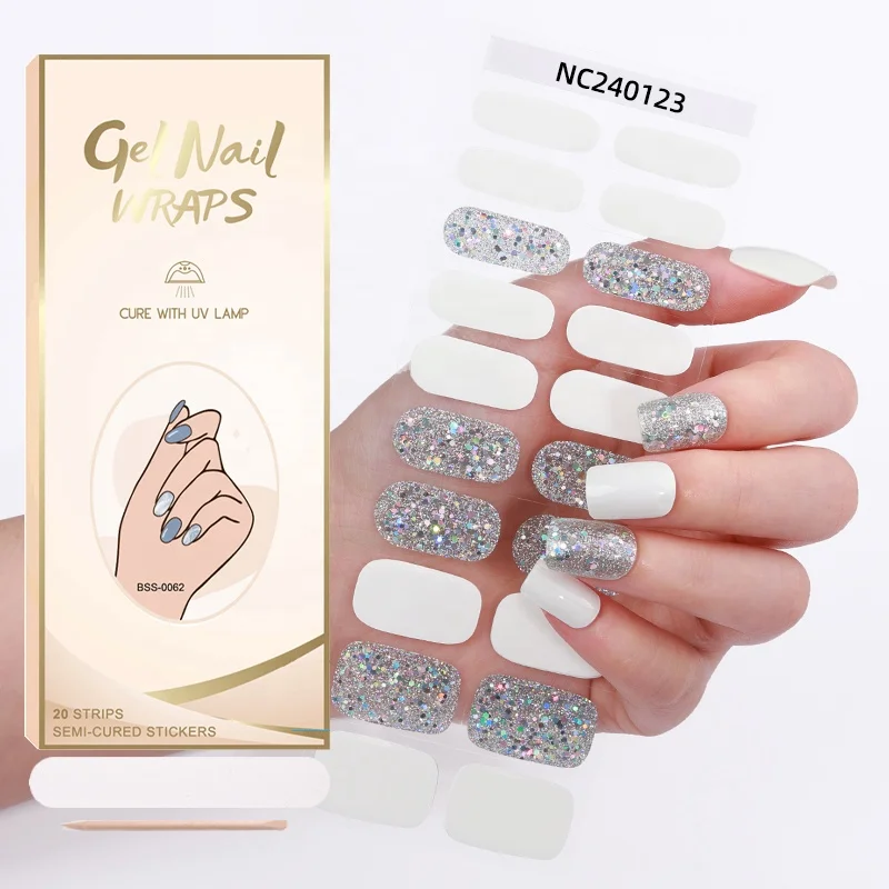 2024 New Trend Gel Nail Wraps dnd Gel Polish Spring Design  Custom Gel Nail Polish Sticker With The UV