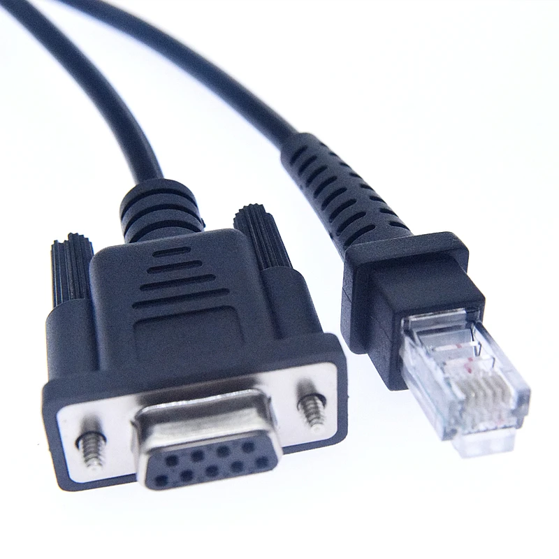 Заводской индивидуальный кабель RS232 male к RJ45 DB 9 PIN к rj45 сетевой кабель для передачи данных