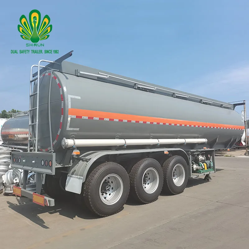 3 Axle Oil Fuel Tanker Diesel chemical liquid tanker semi trailer