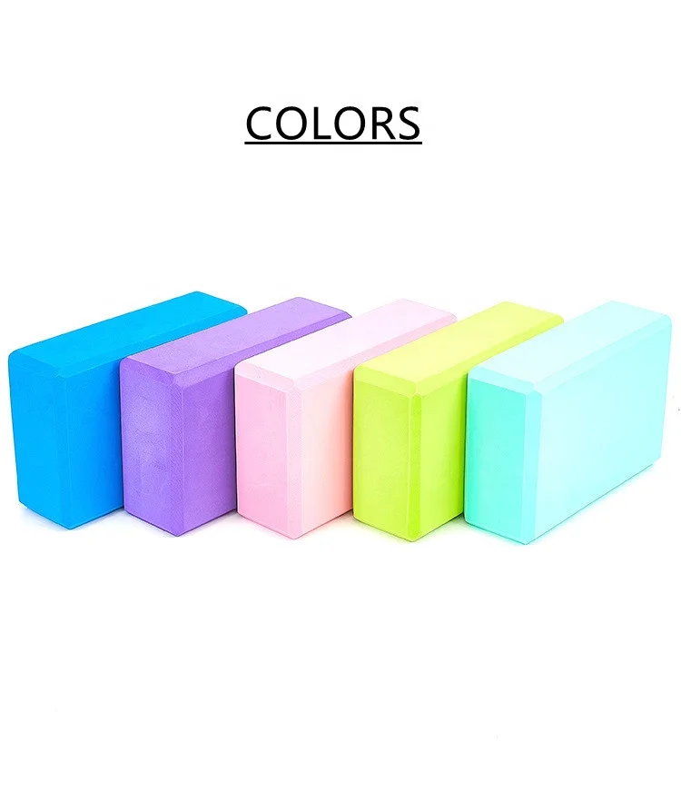 best selling eco friendly foam eva yoga block set custom logo bodybuilding