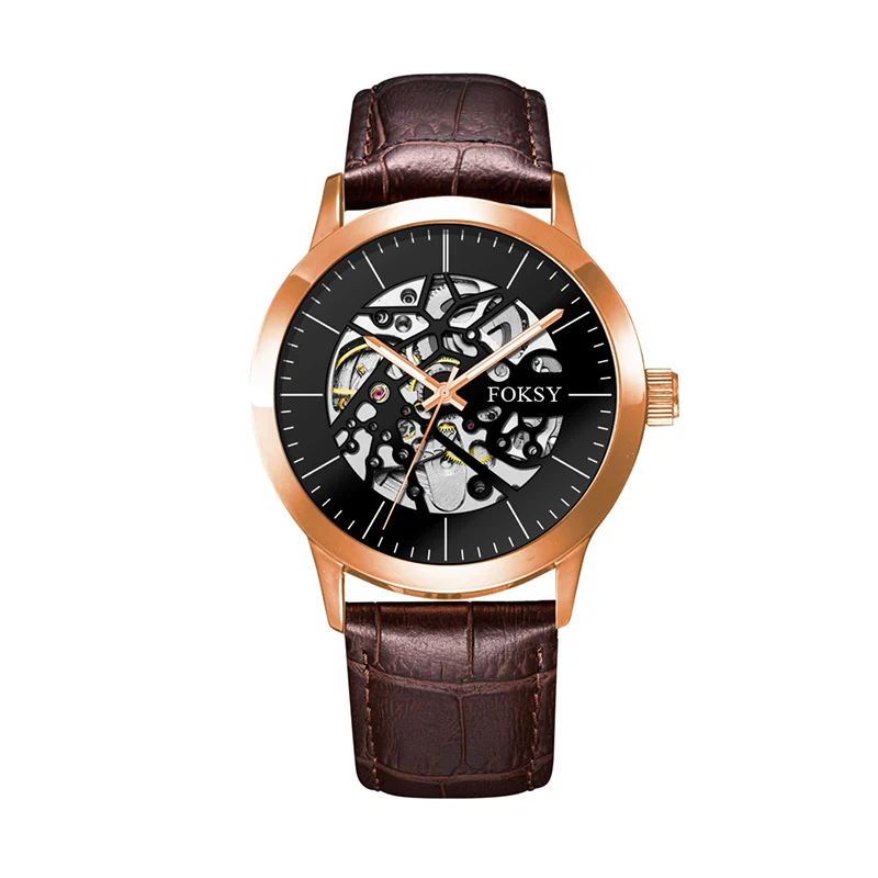 Hot Sale Automatic men simple watch Luxury OEM  Private Label Mesh Band Luxury Watch