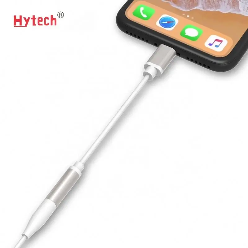 
MFi Certified Audio Connector to 3.5mm Headphone Jack Adapter for iPhone 