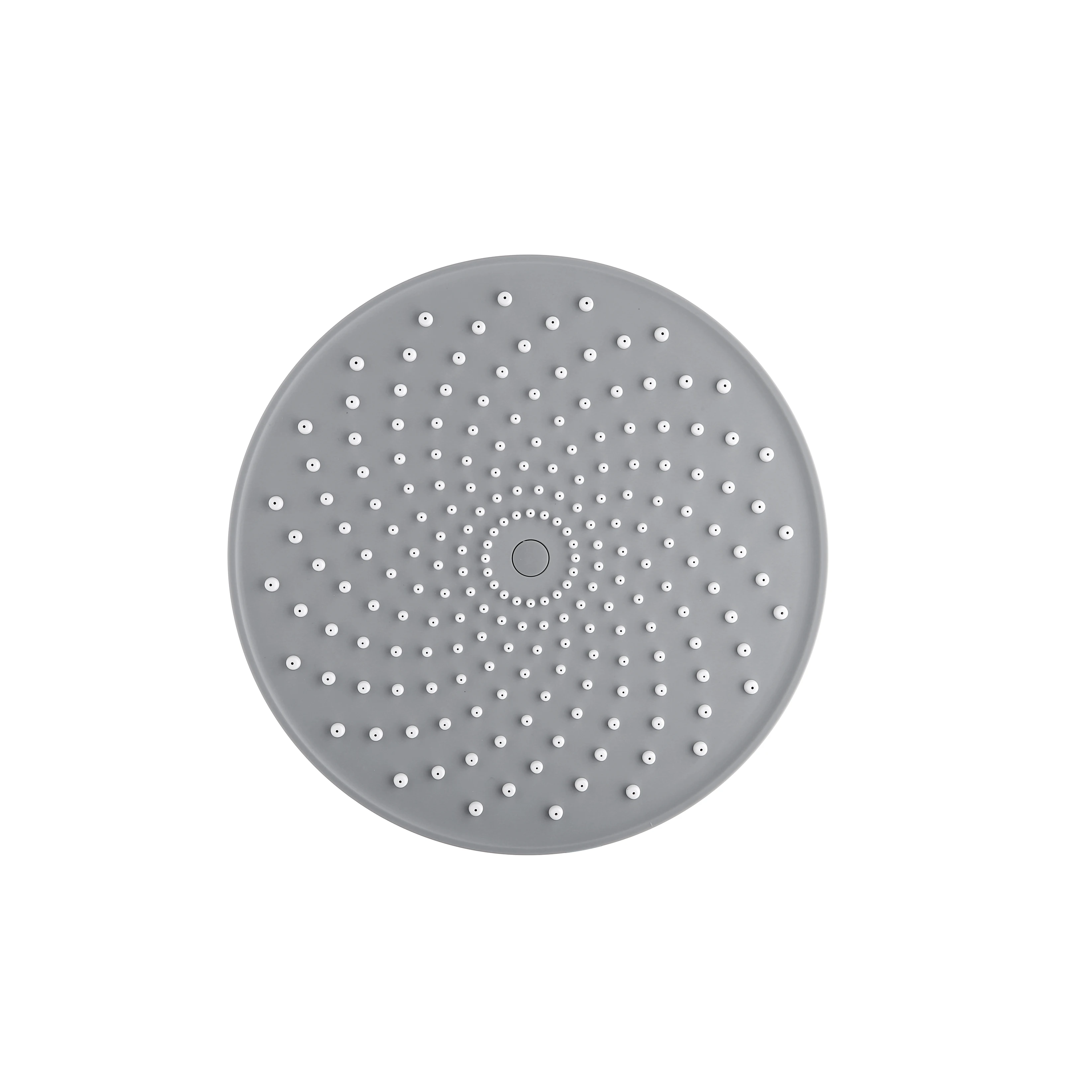 China factory supply ABS chromed top shower 9 inches round rain shower head with ultrathin structure