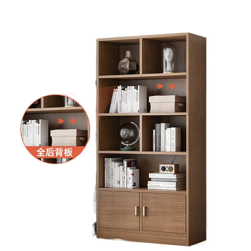 Storage Shelf Cabinet Bookcase Storage Shelf Living Room Furniture Display Storage Bookcase Wooden Large Space Wooden