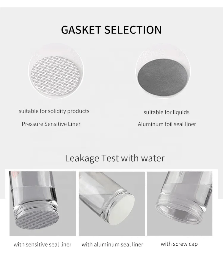 1 oz 2 oz 12 oz 1 kg clear plastic jars luxury cosmetic jar with lids