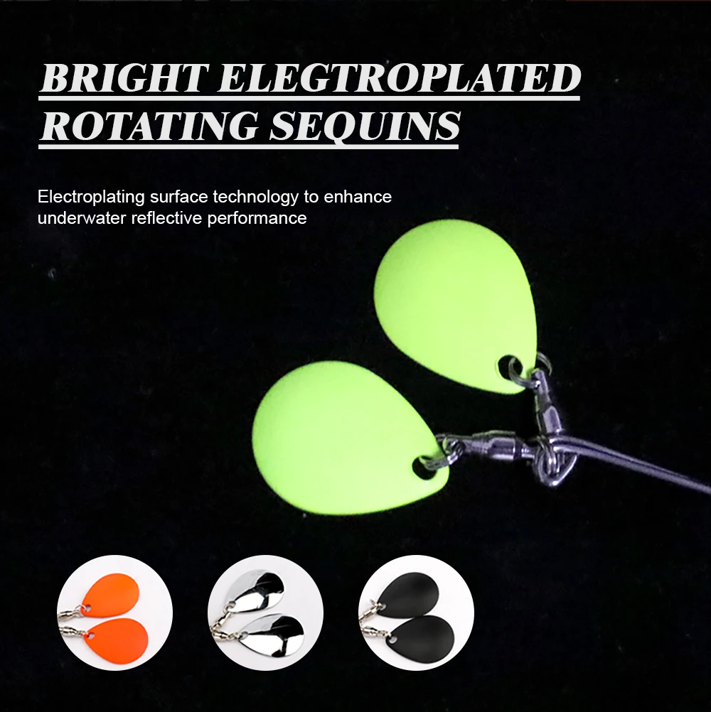 5g/7g Buzzbait Hybrid Weedless Blade Lure SpinnerBait Silicone Stripe Skirts Spinner Bait Jigs with Mustad Hook