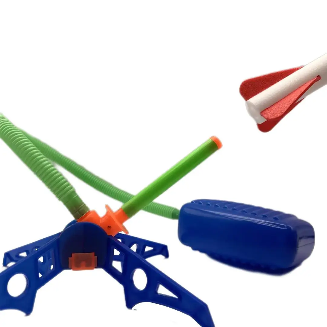Kids Air Stomp Rocket Foot Pump Launcher Toys Sport Game Jump Stomp Outdoor Child Play Set Jump Sport Games Toys For Children