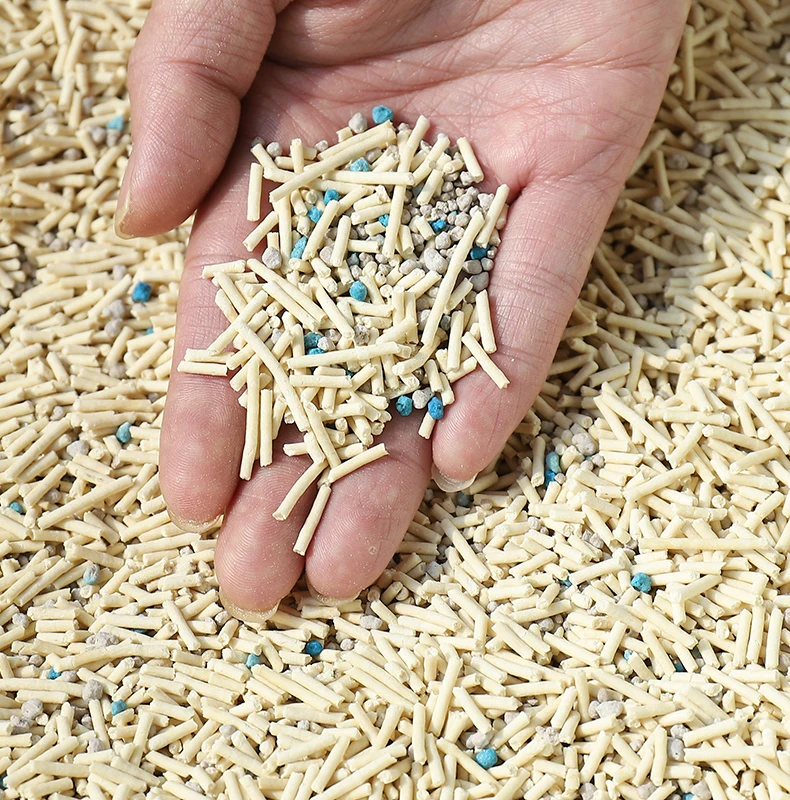 Miaoxianer Natural Quickly Clumping And Highly Absorbent Tofu Cat Litter 6L