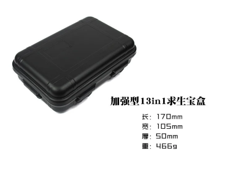 Tactical Survival Gear Outdoor Camping Emergency Survival Kit Easy Carring Survival Tool