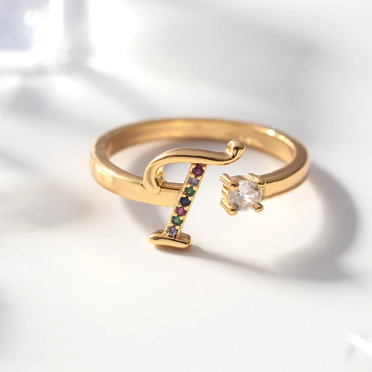 IPMIN Fashion Wholesale Latest Ladies Engagement Wedding Gold Ring Design Couples Rings Jewelry
