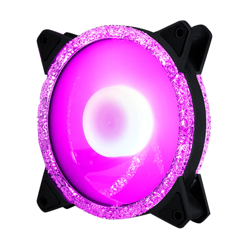 120mm PC Computer Case Fans Ultra Silent LED Cooling Fan 12V 4pin  3pin  Radiator CPU Cooler Fan