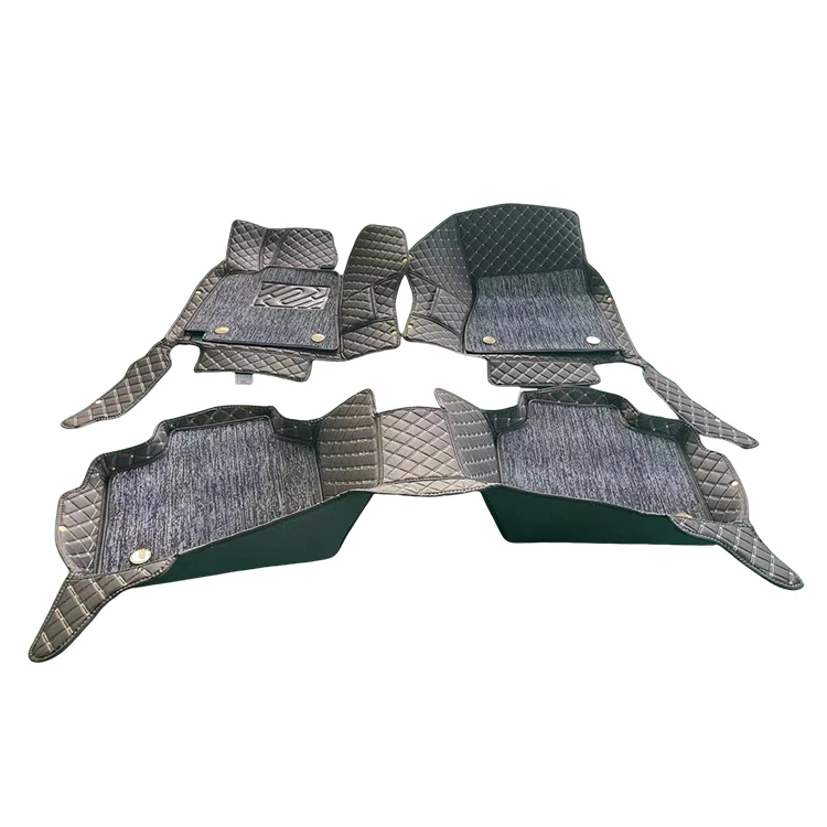 Factory Price Luxury Auto Interior Accessories For Toyota Camry 2007 Xpe Leather Diamond Car Floor Mats