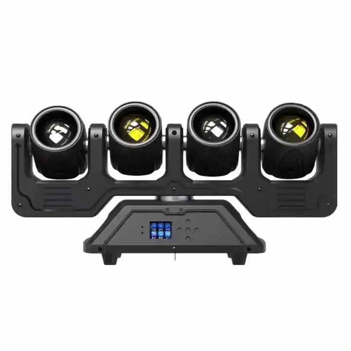 New 4*40W RGBW 4in1 Beam Moving Head Stage Lighting DMX 512 Controlled RGBW LED Stage Lights for Stage Nightclub Party Disco