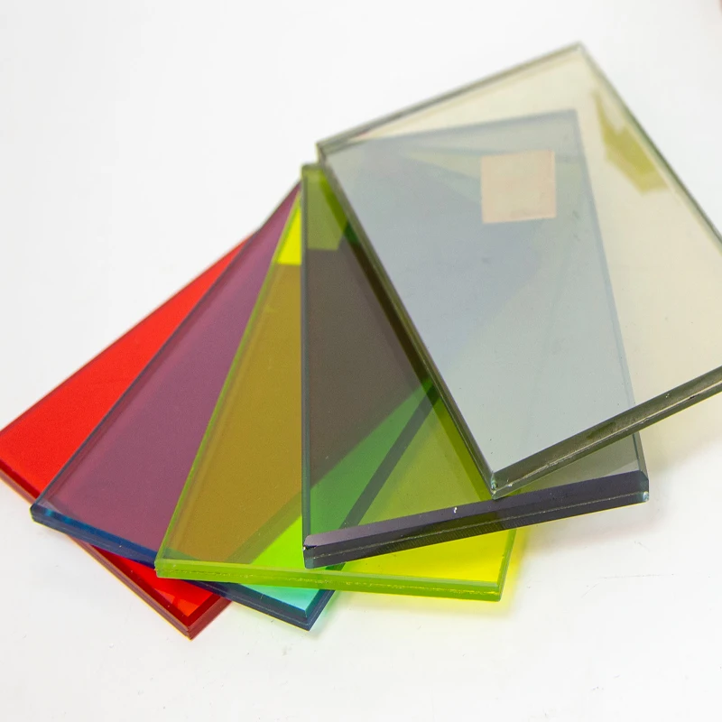 Custom 1mm 2mm 3mm 5mm 6mm Transparent Tempered Laminated Glass Sheet