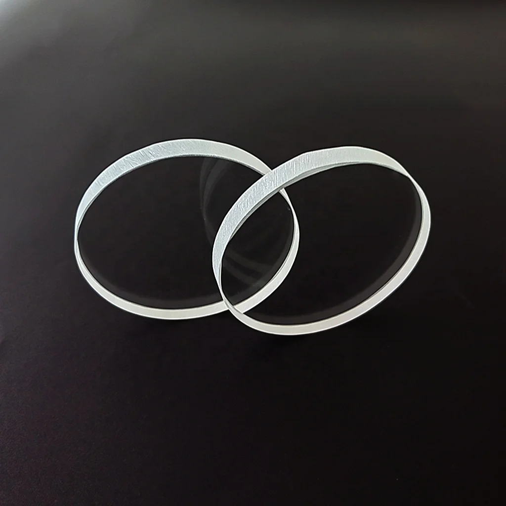 Customized Cutting Small Size Round Circle Clear Tempered Borosilicate Sight Glass
