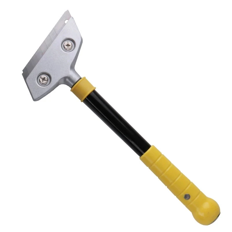 JNZ DIY safety household cleaning tool stainless Razor Blade Scraper Tool  Glass Razor Scrapers with 10 Replacement Blades