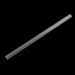 Glass Tube Smoking Pipe Factory Wholesale Different Solid Color Glass Straw with Ball At The Bottom Juice Straw Drinking