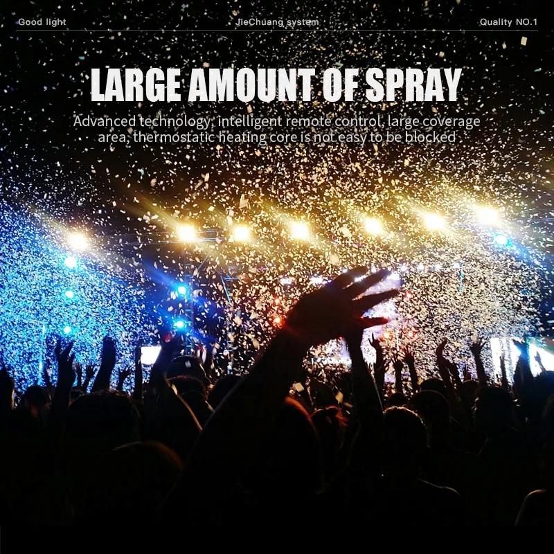 Outdoor Performance Party Confetti Machine Paper Wedding Stage Effect Handle Co2 Confetti Machine