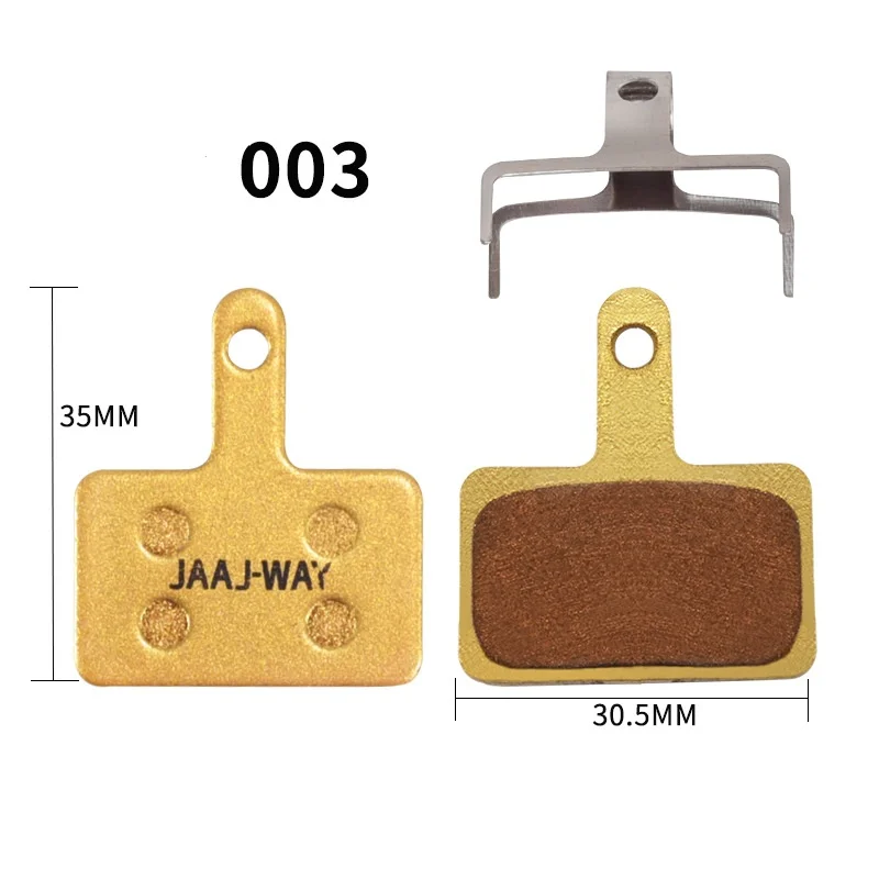 2024 Less Noise Best bicycle  Universal Full Metal Disc Brake Pad