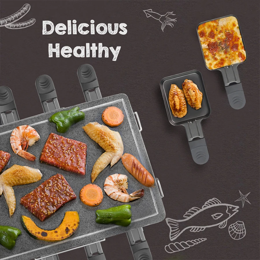 Competitive price new bluing process big stone plate george foreman grill