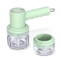 Adjustable Speeds Portable Rechargeable Mini Kitchen Electric 3 In 1 Egg Hand Blender Mixer With Bowl