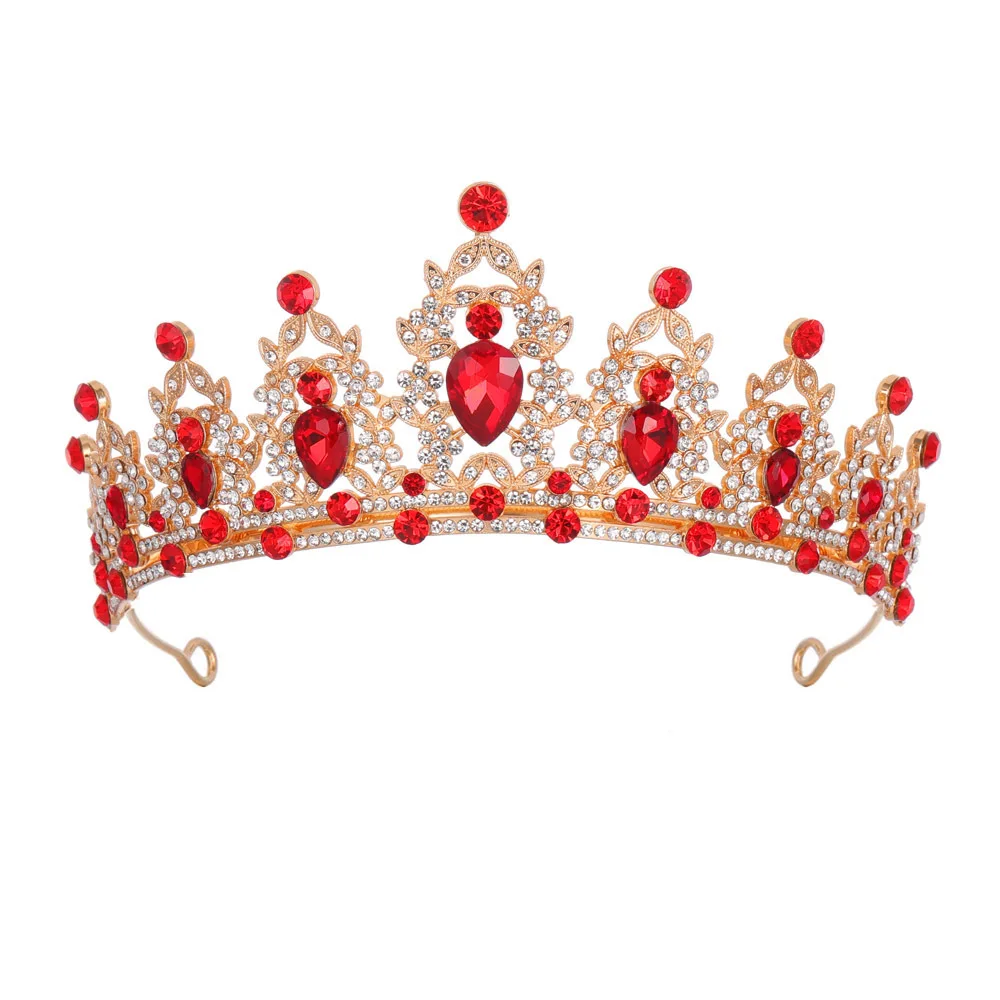 Manufacturer Supplier Queen Crowns Princess Tiara Rhinestone Tiara