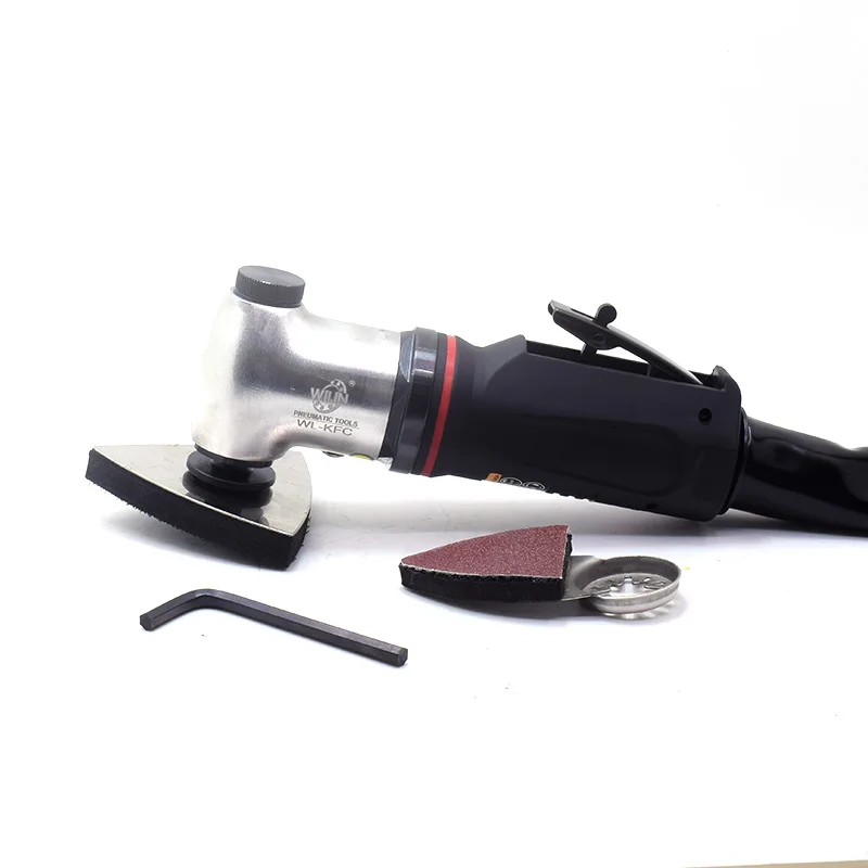 Pneumatic Air Oscillating Multi Tools Saw Blade Angle Grinder Metal Wood Cut Off Tool Tile Grout Removal Scaler Scraper