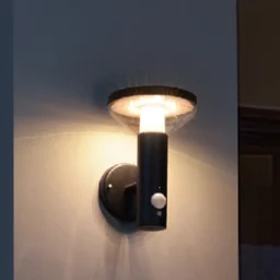 Stainless steel triangle shape waterproof motion sensor outdoor modern wall light solar light