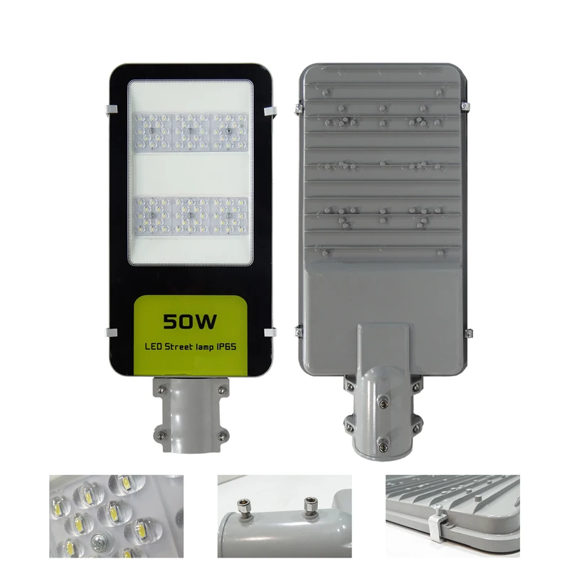 Outdoor waterproof road lumens lampadaire parking lighting 30W 50W 70W 100W 150W 200W watt across street lamp led light supplier