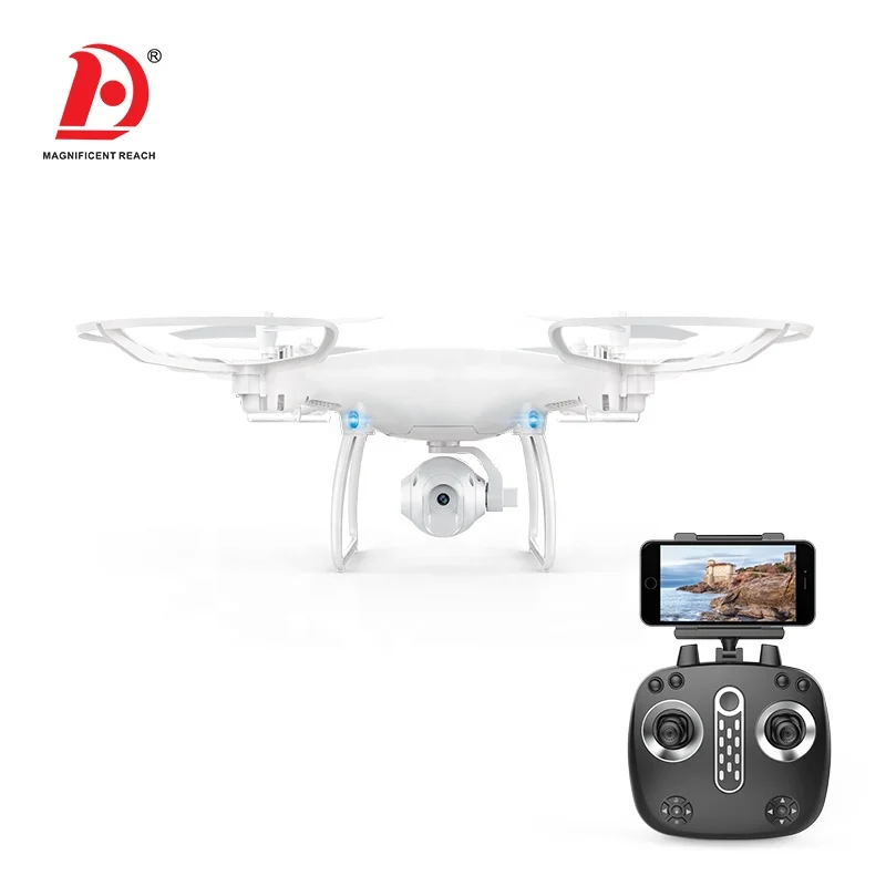 HUADA 2022 Outdoor Aircraft Altitude Hold Mode 360 Degree Flip 2.4G 4CH Selfie RC Drone with Camera