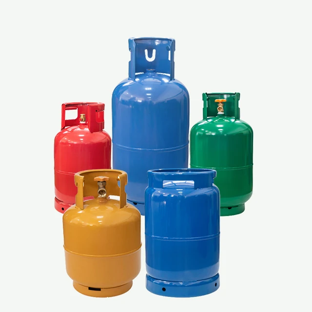 Factory sale various empty lpg gas cylinder storage tanks 12.5kg