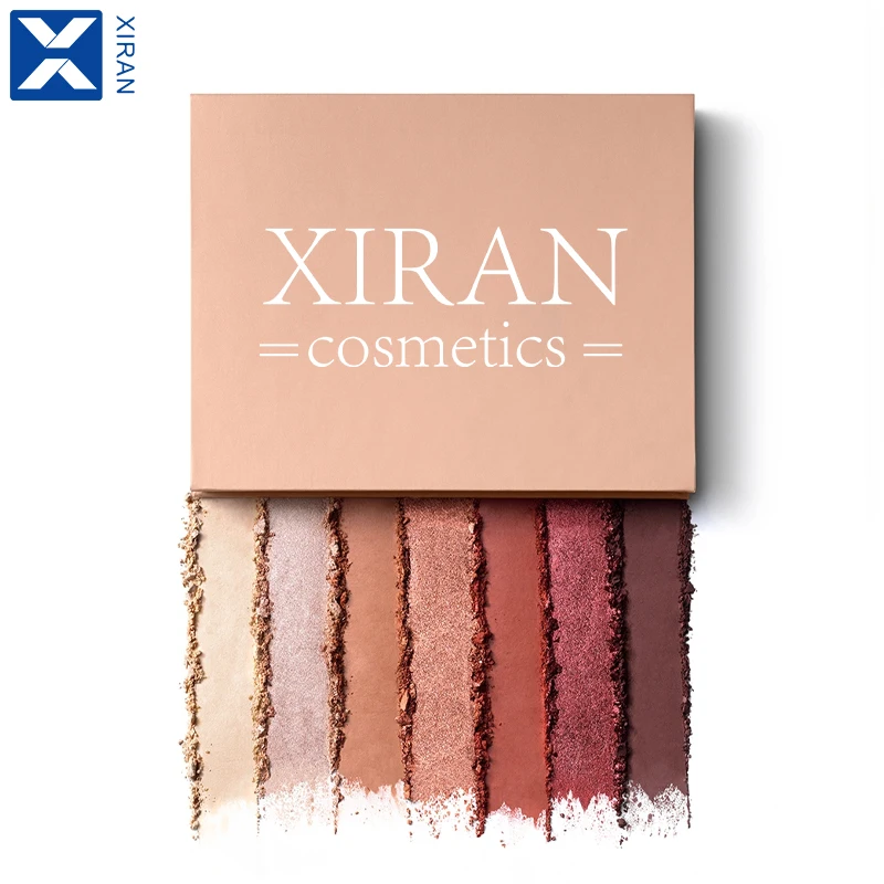 Custom Your Own Brand 12 Shades Eye Shadow Palette Wholesale Pressed High Pigment Matte, Shimmer And Metallic Eyeshadow