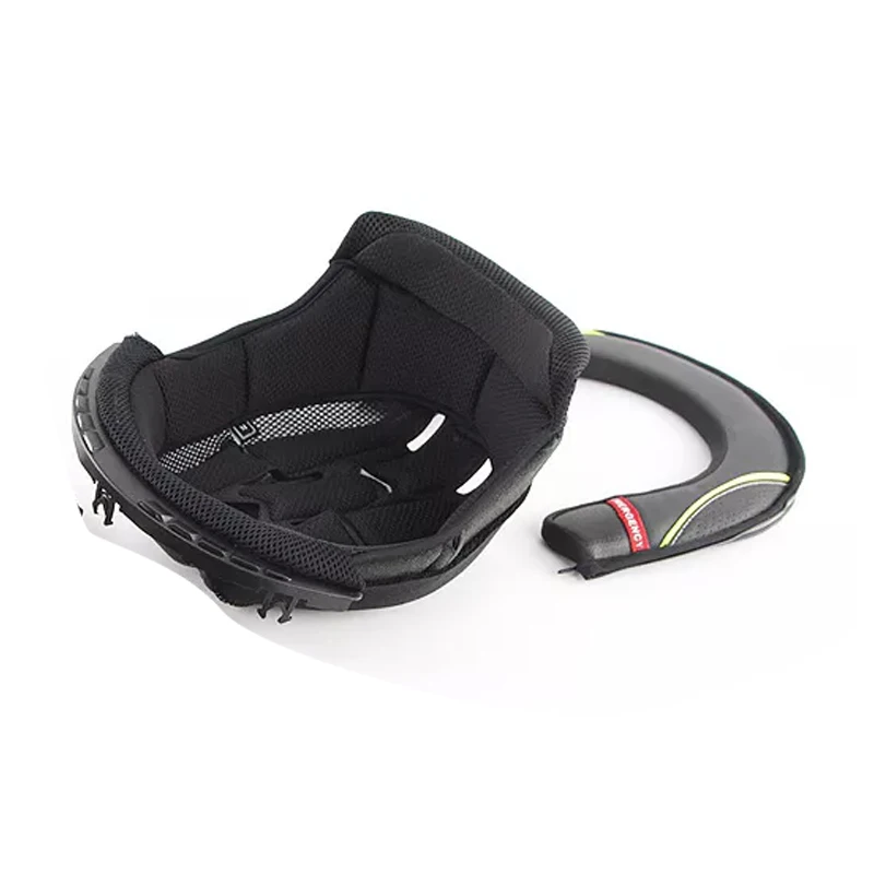 Motorcycle helmet liners inner lining casco liners removeable chin curtain interior lining helmet padding