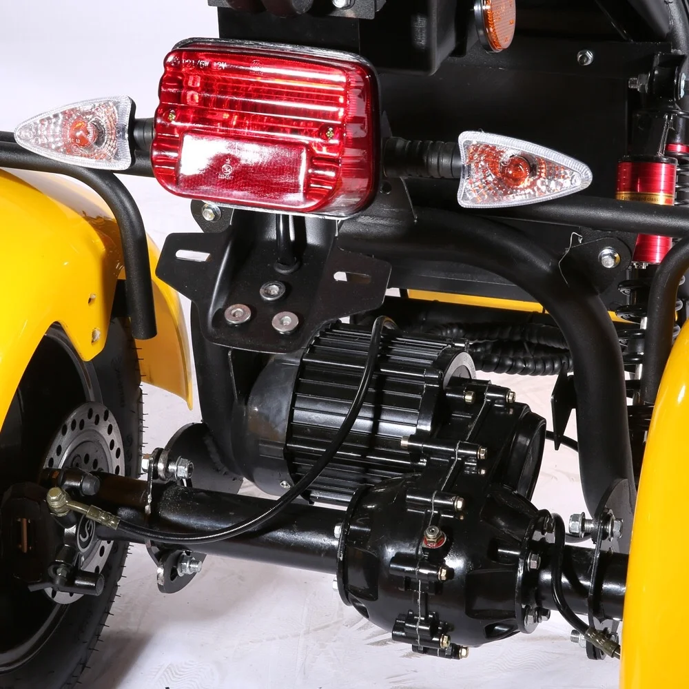 
China Factory High Range High Power 2000 Watt Two Batteries 3 Wheel China Electric Motorcycle Scooter Adults 