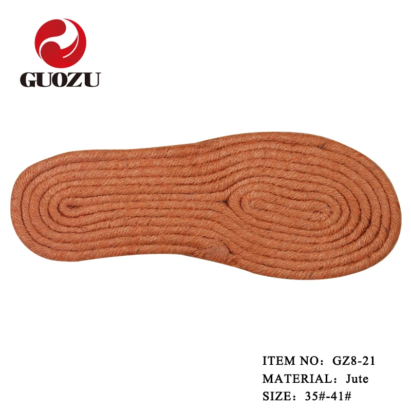 Jute Midsole Women Espadrilles Soles Jute Soles for Sandal