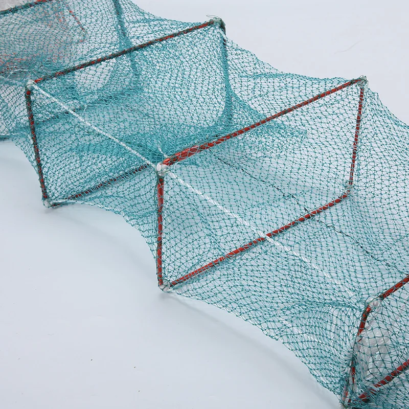 Fishing Net Trap For Crab Lobster Shrimp 18CM*32CM*29sections fishing trap made in China