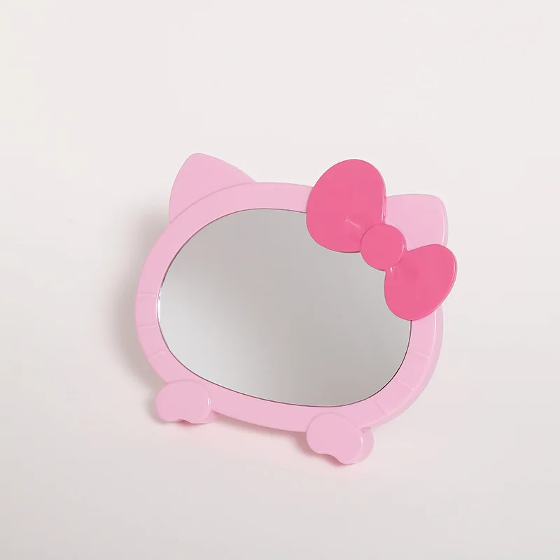 Manufacturer Luxury Vanity Special Gorgeous Shaped Cartoon Cute Home Bow Girl Heart Table Makeup Mirror