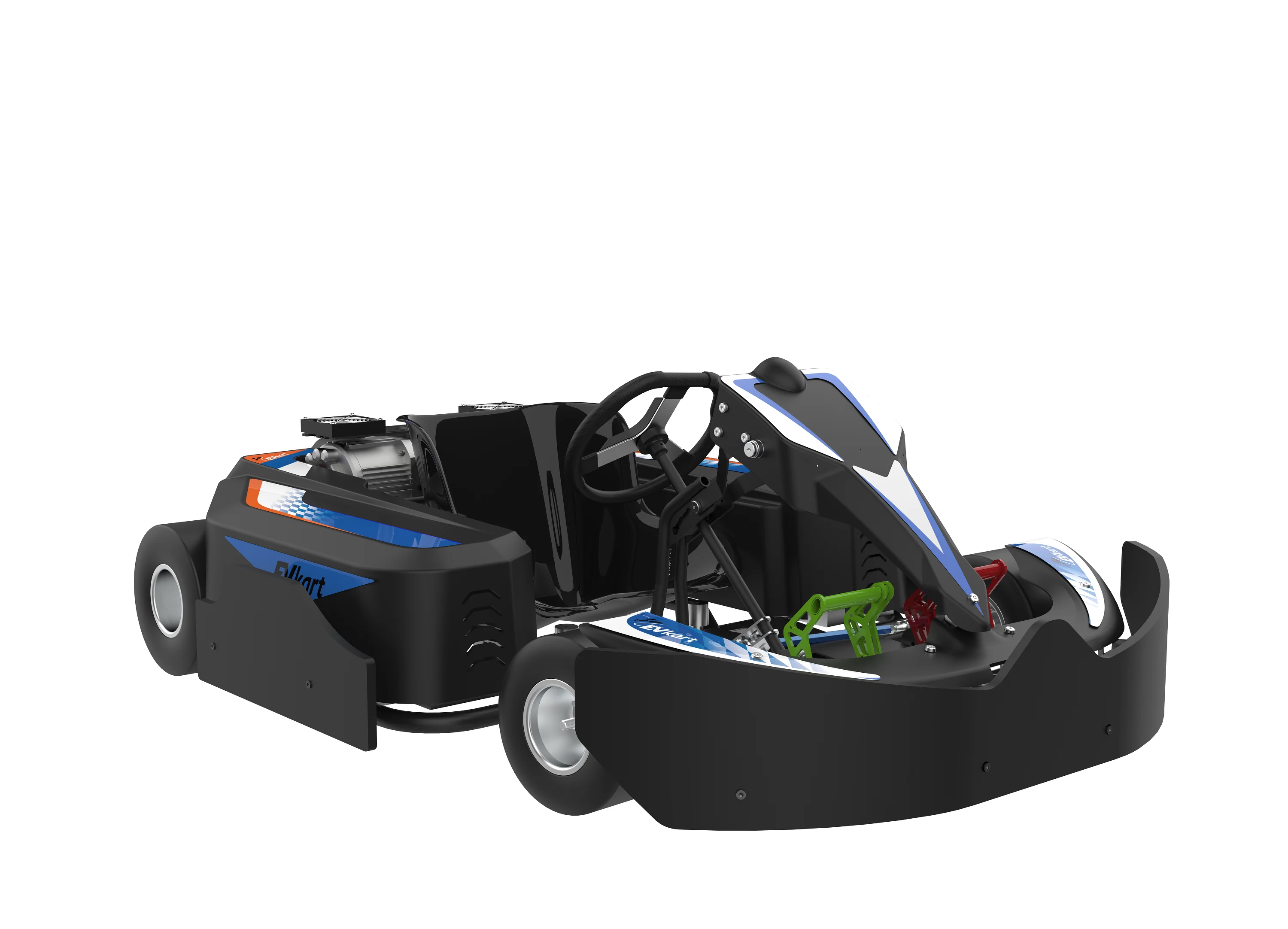 120Km/H Go Kart Brake Kit Front And Rear Double Hydraulic Disc Brake Competition Racing EVkart Gokart